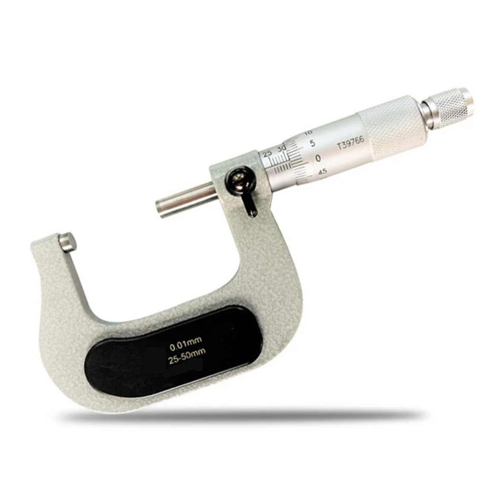 Calibrador Micrómetro Exterior Herramienta de Medición de Espesor Pantalla Digital Disponible 0-25mm/25-50mm Ajuste Rápido Mide cualquier cosa(78936-inCase25-50mm)