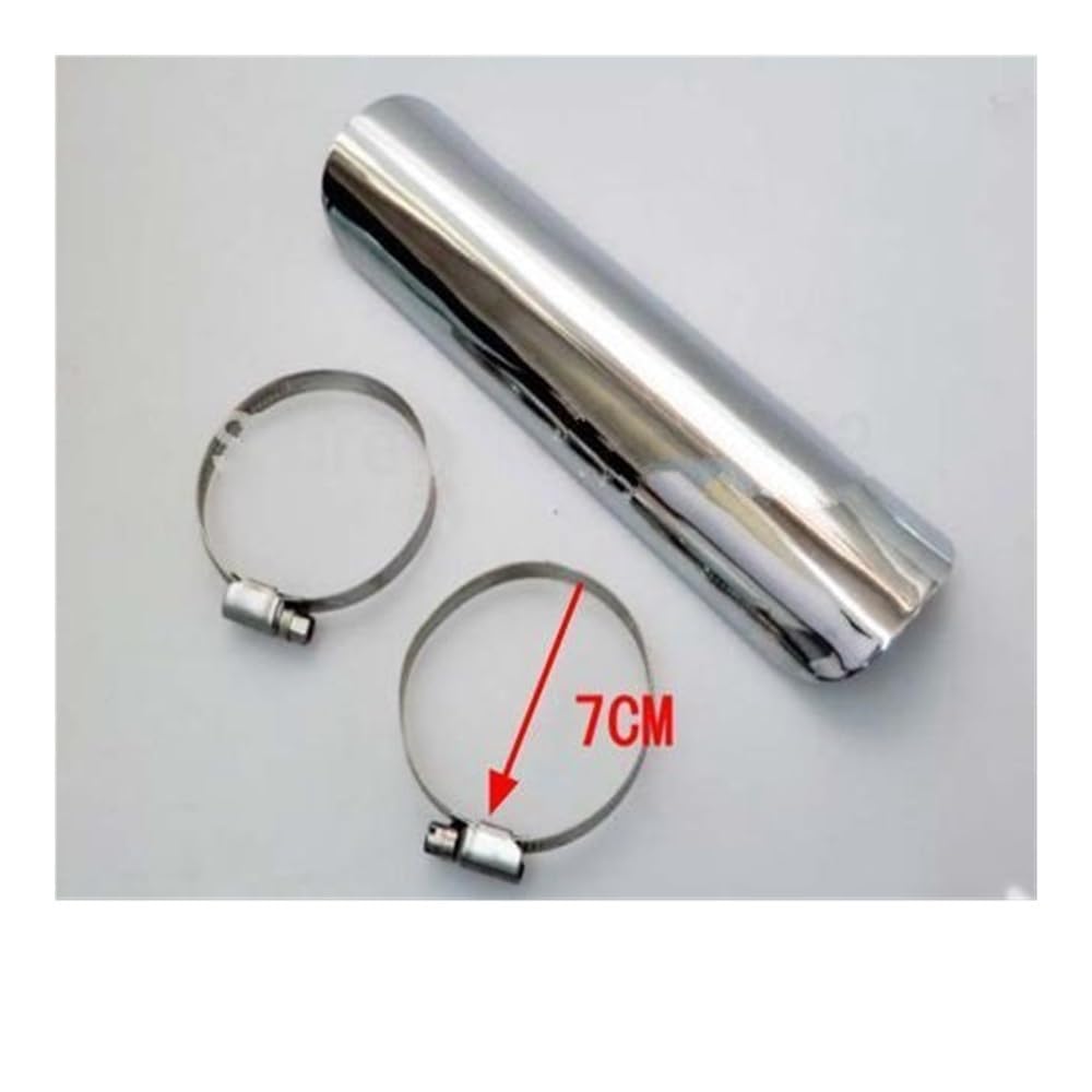 Paracalore Scarico Moto Per H&arley Universale Silenziatore Di Scarico Tubo Protezione Termica Protezione Della Copertura