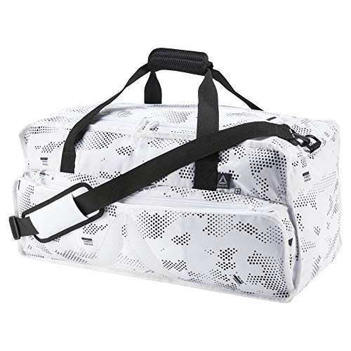 Reebok Du3011 Bolsa de Deporte  60 cm  48 litros  Blanco