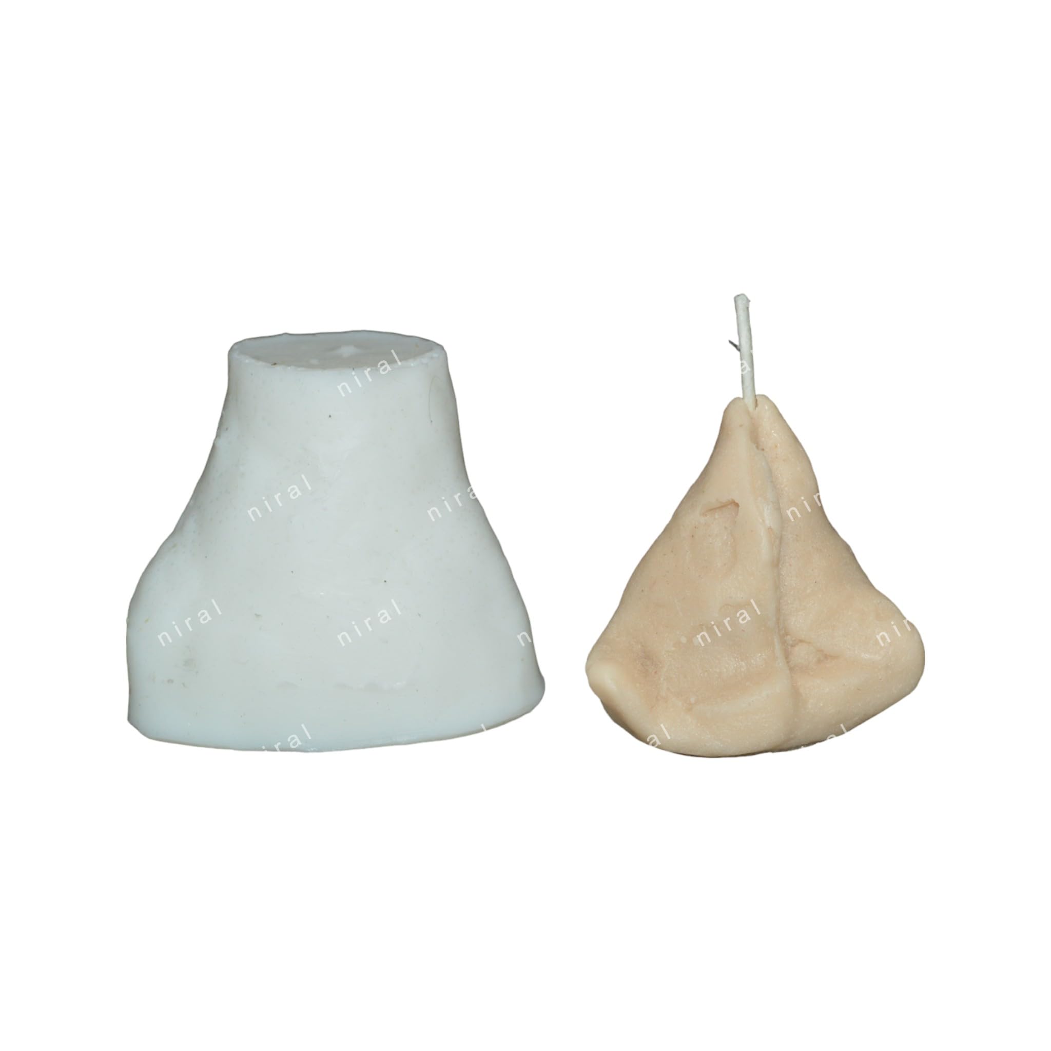 Niral Industries Delicious Small Samosa Silicone Candle Mould - Pack of 1 Pc-image-28