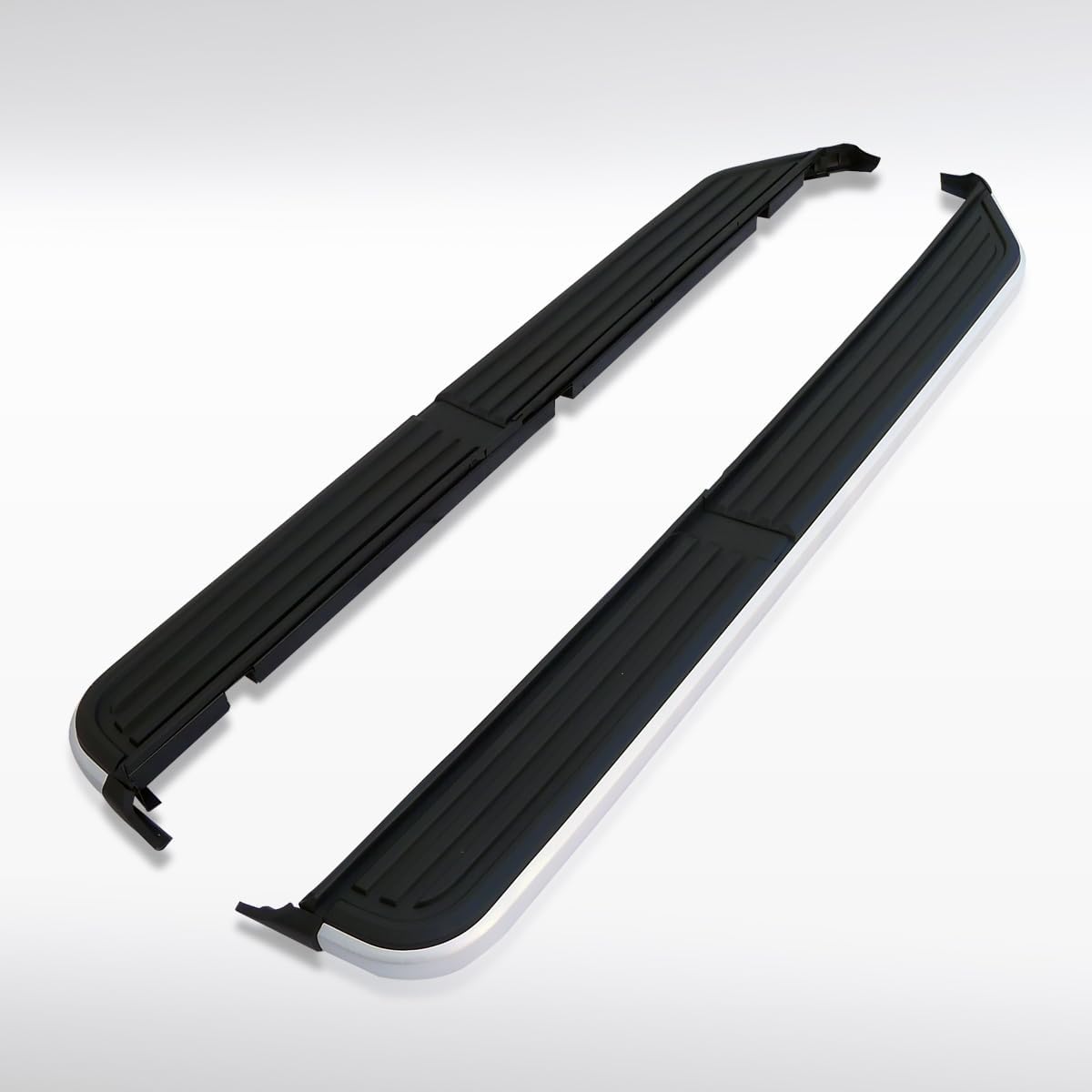 Autozensation Compatible with Land Rover Discovery LR3 LR4 2005-2016, Nerf Side Step Bar Running Board Silver