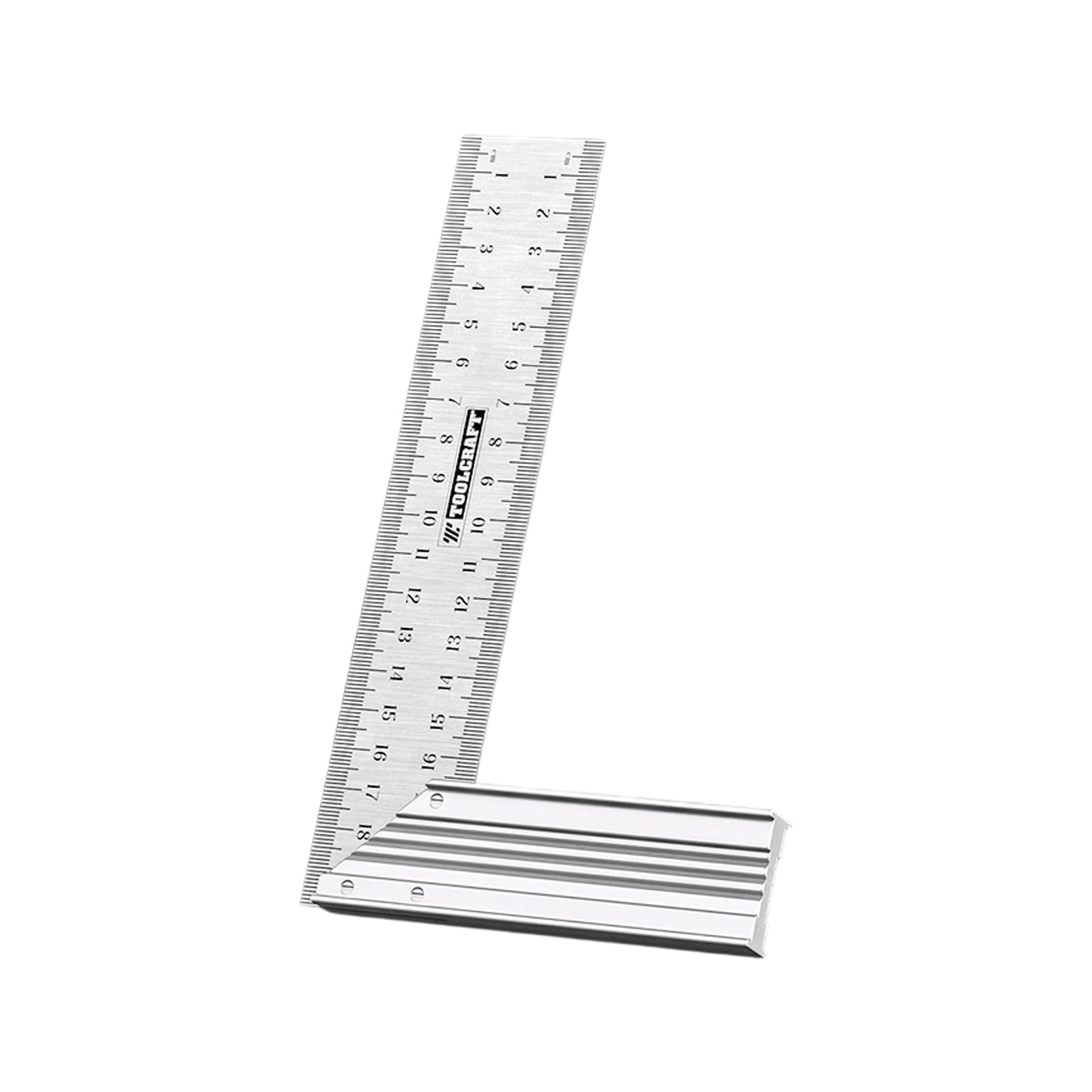 Tsophreniq Type B 200 Square L Shape Ruler Aluminum Alloy Right Angles Ruler For Accurate Measurements In Woodworking Carpenter
