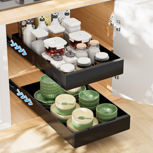 Cajón telescópico para armarios de cocina