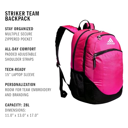 Image of Striker Team Sports Backpack for soccer and more, workout bag for men and women