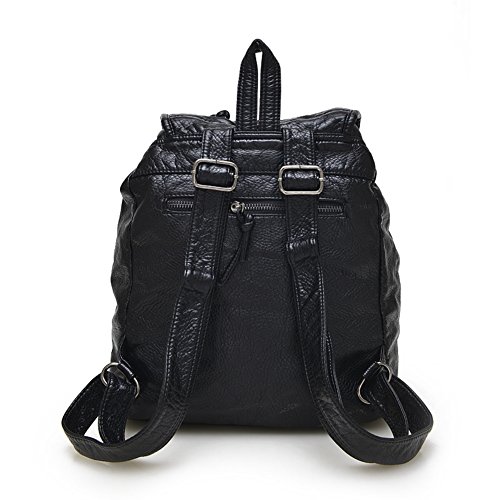 Sac à dos en cuir lavé femme : finis les sacs lourds et sans style - 2