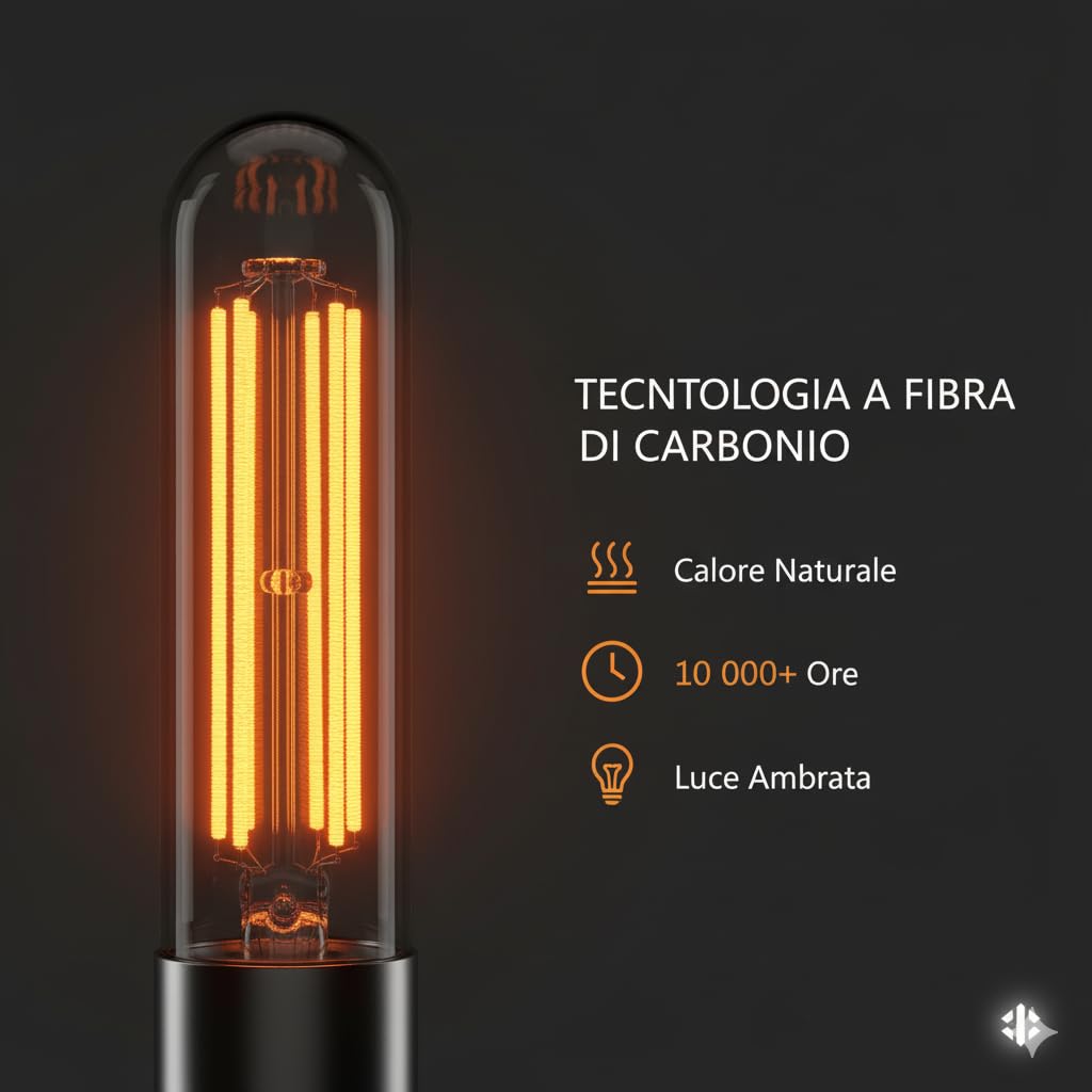 SKYLINE PRO - Riscaldatore Elettrico da Esterno a Infrarossi - Fungo Riscaldante, Area 25m²