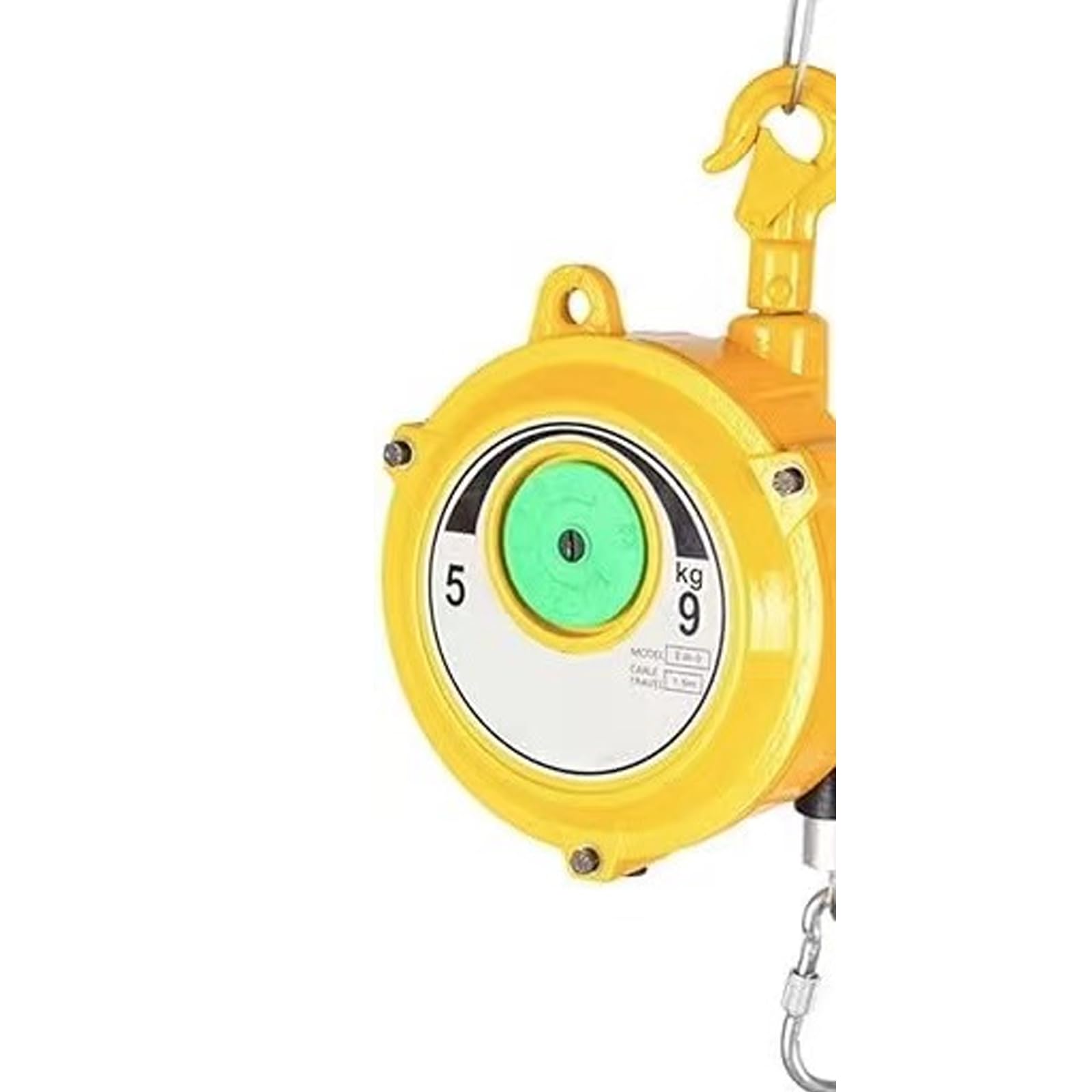 WEKONUMEX Retractable Spring Balancer, Spring Balancer 1-80kg For Tool Suspension Workspace Organization(A-5-9KG)