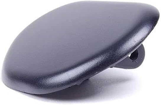 Front Right Headlight Wash Cover,for Z4 E85 E86 2002-2008, ABS Plastic Replacement Lamp Washer Cap, OE 51117078262, Black