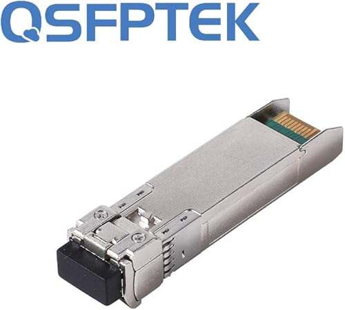 Miniatura 9 de QSFPTEK Módulo 25GBASE-SR SFP28, transmisor-receptor óptico 25G 850nm 328.1 ft DOM LC multimodo Mini gbic para Juniper QFX-SFP-25G-SR