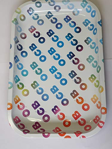 Plateau OCB Premium 19510 en métal tôle avec design multicolore durable - 2