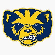 Michigan Wolverine Window Bumper Sticker Decal 5"