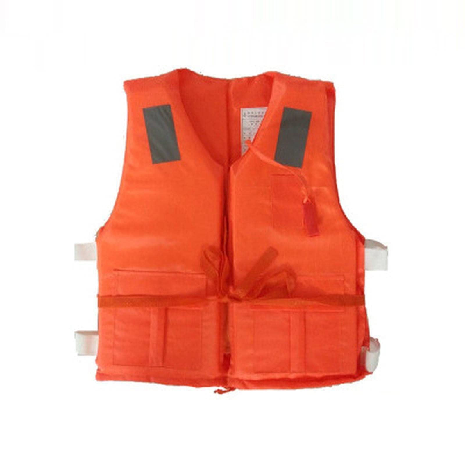Amazon | ライフジャケット 小型船舶用 救命胴衣 オレンジ フリー/大人