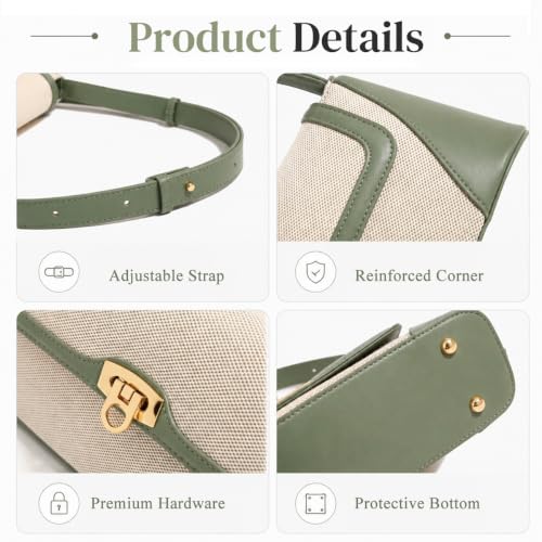 Image of PALAY Shoulder Bag for Woman Vintage Handbags Small Sling Bags for Women Stylish Underarm Hobo Bags