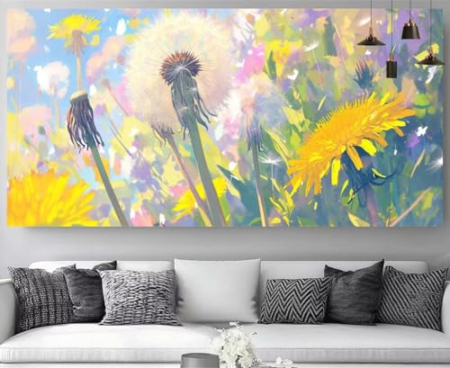 Fleur Diamond Painting Enfant et Adulte pour Décoration Salon Moderne