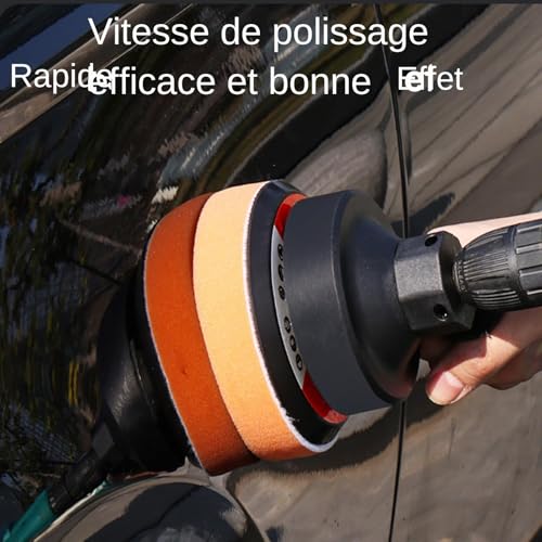 Máquina De Pulido De Suelo | Pulidores De Tampones Eléctricos | Herramienta De Depilación De Suelos, Depilación Y Kit De Pulido De Velocidad Variable, Dispositivo Electrónico Silencioso Para - imagen 4