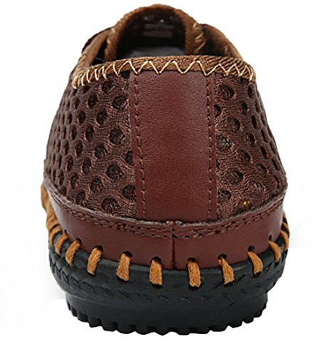 MIXSNOW Men's Poseidon Slip-On Loafers Water Shoes Casual Walking Shoes Coffee38 - Thumbnail 3