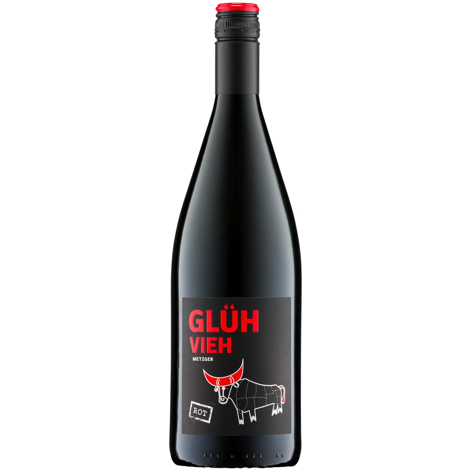 Weingut Uli Metzger Glühvieh Rot Glühwein Rot süß Deutschland inkl. FeinWert E-Book (6 x 1l)