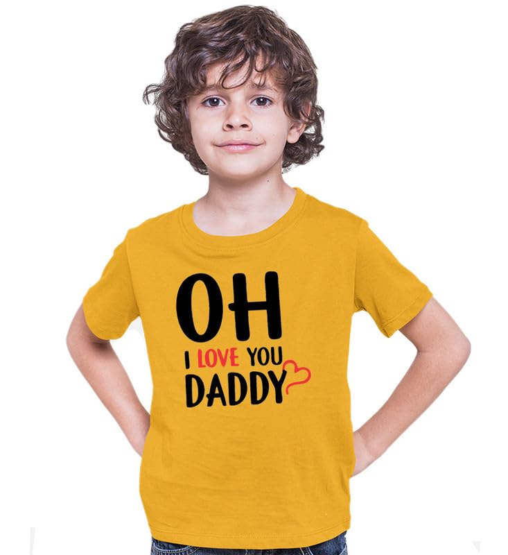 Image of INDISSH Father Son Matching Printed Cotton Tshirt Combo - FS-06-COM-PAR
