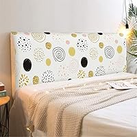 FANSU Copertura Testiera Letto Singolo/Matrimoniale, Stampa Elastica Antipolvere all-Inclusive Copertura per testiera per Letto, Decorazione per Camera da Letto (Razzo,220cm
