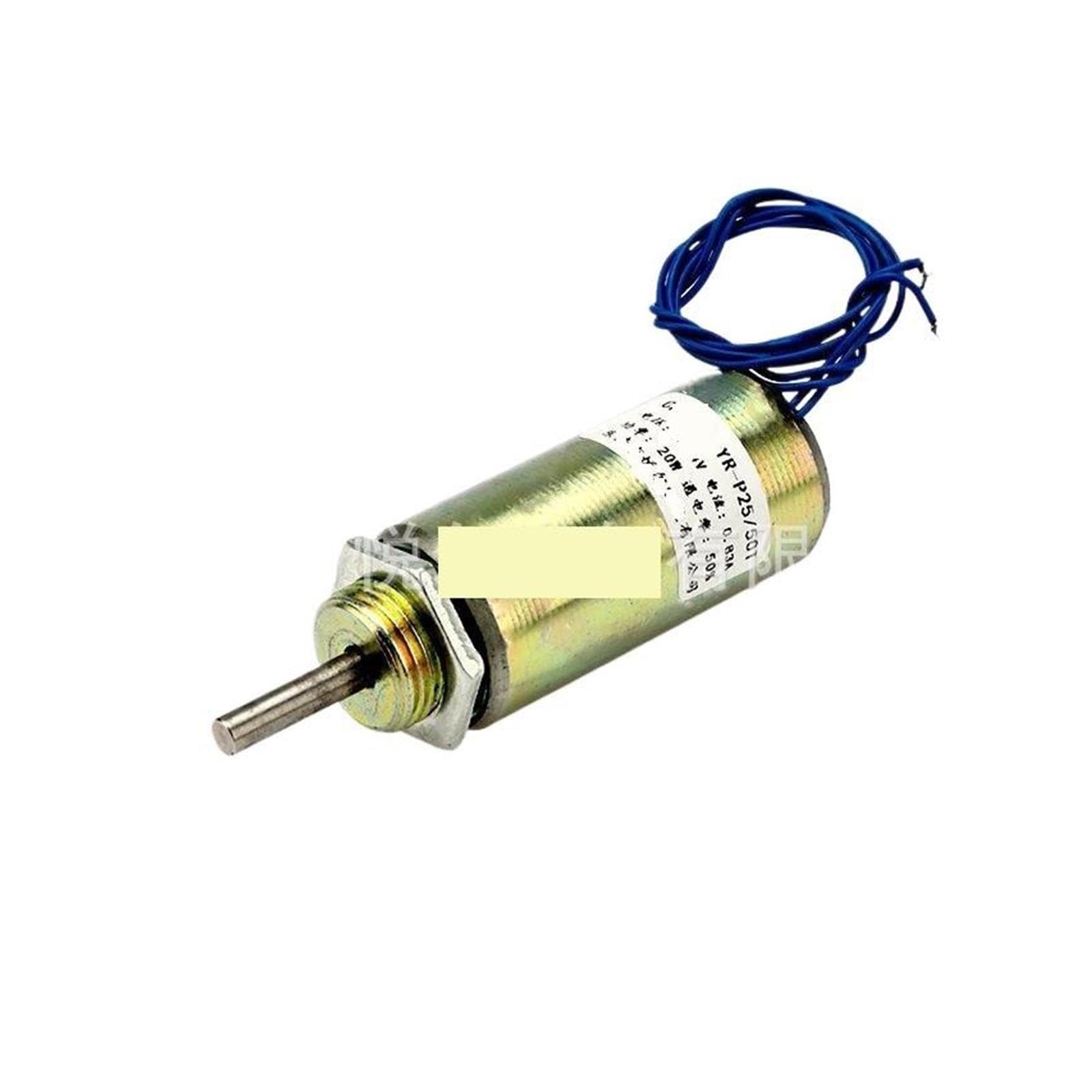 YR/P25/50T, type de traction à tube rond, électro-aimant DC12V24V, type d'aspiration(DC24V)