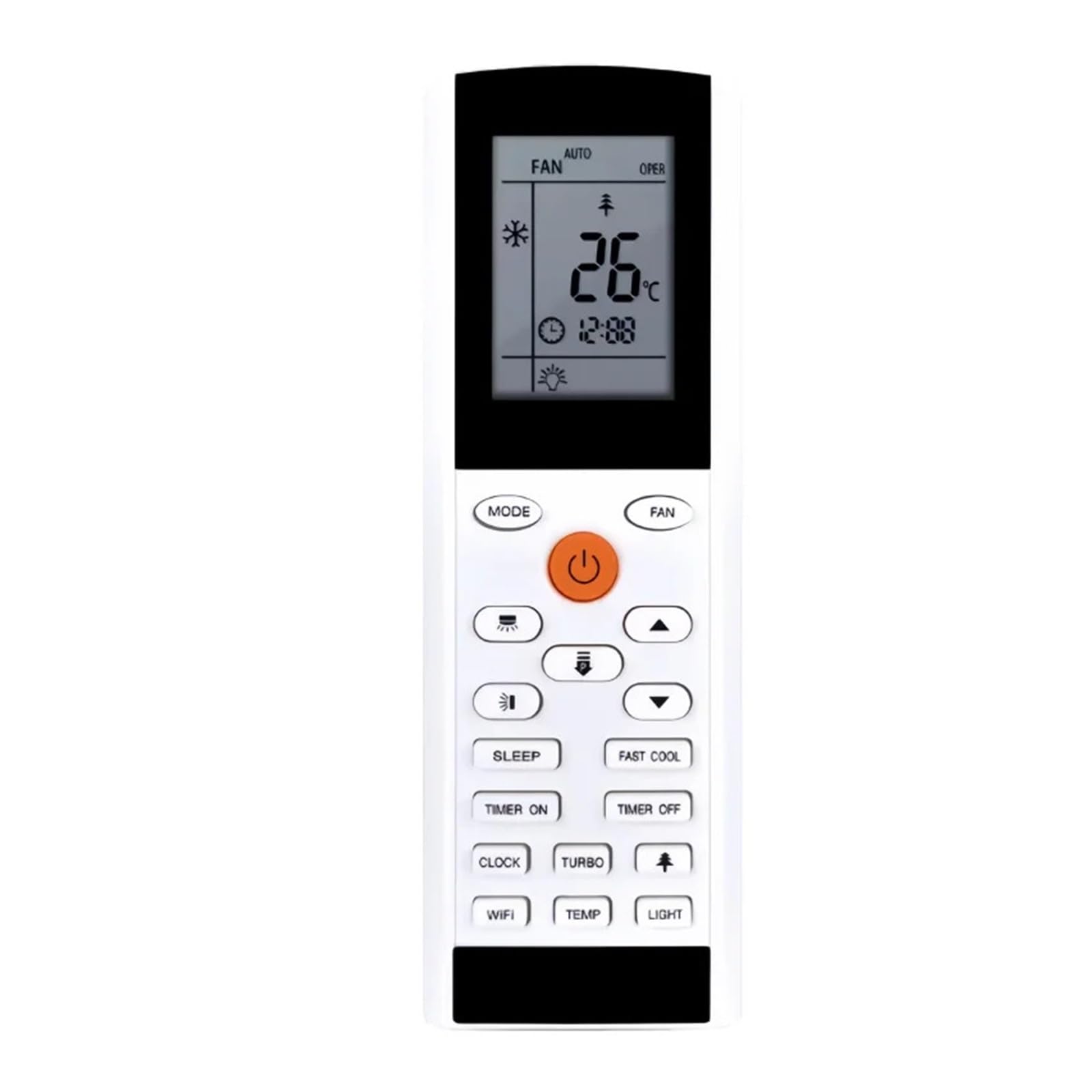 Télécommande climatiseur YAC1FB écran LCD clair et boutons haute réactivité - 7