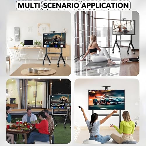 Soporte móvil para pizarra interactiva vertical con ruedas miniatura 7