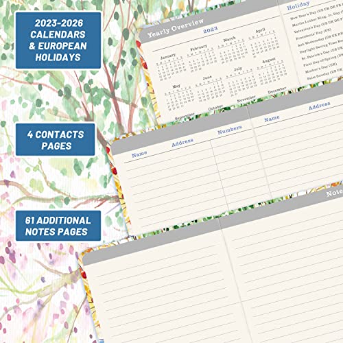 2023-2026 Pocket Planner/Calendar - Monthly Pocket Planner/Calendar, July 2023-June 2026, 3 Year Monthly Planner 6.3" X 3.8", Inner Pocket And 61 Notes Pages, Easy To Carry #TOP4