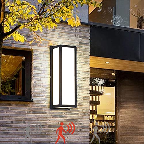 Lampe Murale LED avec Détecteur de Mouvement pour Sécuriser l'Entrée 20W
