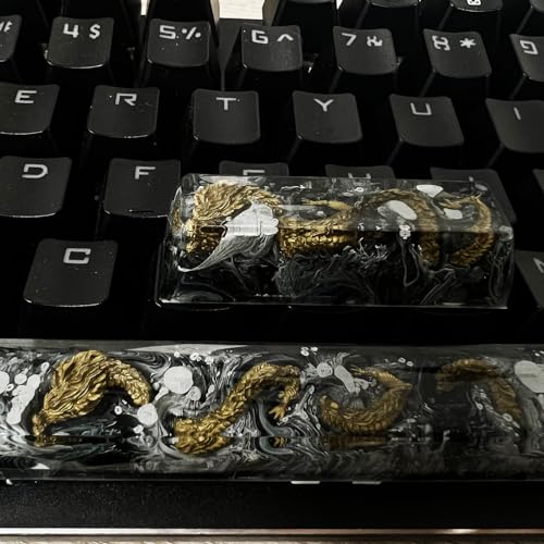 Image of Custom Resin Dragon Keycap Shift for MX Mechanical Keyboard