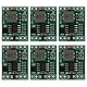 6 Stück DC-DC Buck Converter MP1584EN 4,5-28V auf 0,8-20V Einstellbar, Mini Step Down Wandler, Power Downward Adjustable Module Buck Converter,12V 9V 5V 3V Netzteil, für Netzteile für Kameras