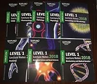 2018 Kaplan COMLEX-USA Level 1 Lecture Note Series (8 books) 150622847X Book Cover