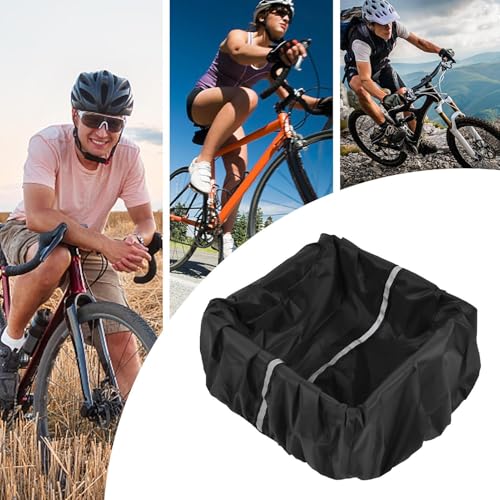 Cubierta de lluvia para cesta de bicicleta de protección contra la intemperie 5