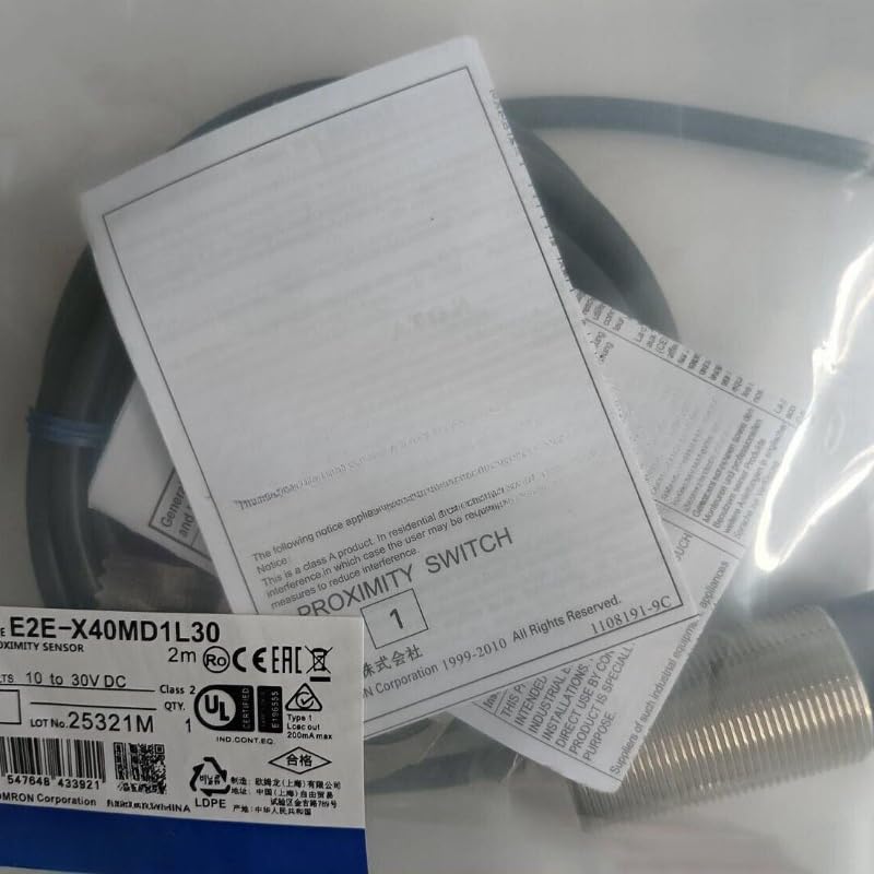 1Pc new Proximity switch sensor E2E-X40MD1L30 2m
