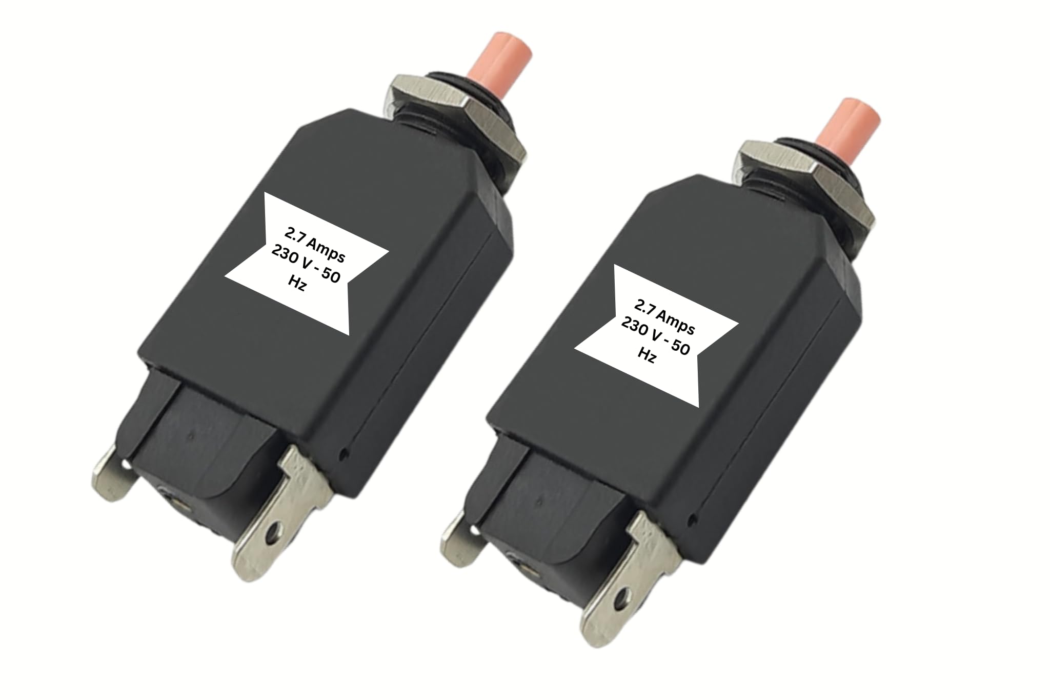 Kedari enterprises "Overload protector circuit breaker Switch"- (2.7A, 230V) Compatible for all Indian Branded Mixer grinder's(3 Units)