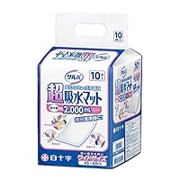 Amazon.co.jp: サルバ 白十字 超吸水マット ワイドサイズ 10枚