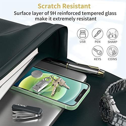 Image of UNBREAKcable 3-Pack Screen Protector for iPhone 12 mini, Double Shatterproof Tempered Glass [Easy Installation] [9H Hardness] [99.99% HD Clear] [Case Friendly] for iPhone 5.4 inch
