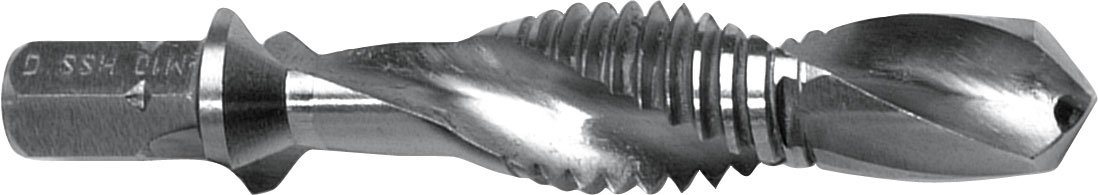 Projahn Kombi Gewindebohrer Bit HSS-G, 1/4 Zoll, Sechskant, M8 – Modell 91908