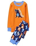 Gymboree Boys' 2 Piece Cotton Tight-Fit Pajamas