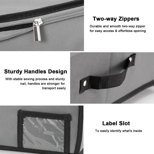 Wrapping Paper Storage Containers - Fits Up To 24 Rolls Gift Wrapping Organizer Storage Bag | 40 Inch Gift Wrap Storage Organizer | Christmas Wrapping Paper Storage For Wrapping Paper Bows Ribbons #TOP3