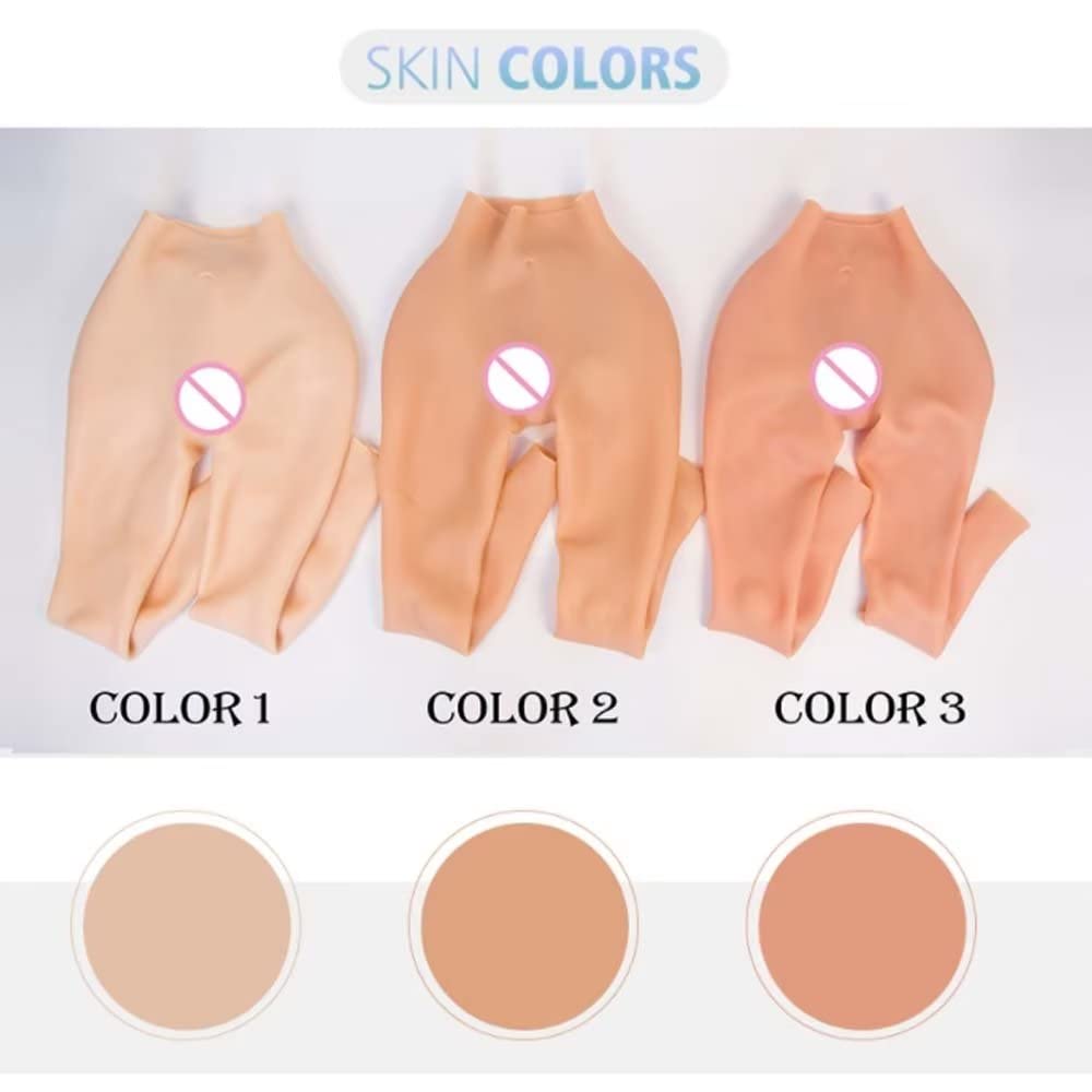 Pantaloni in silicone per crossdressing Mutande con vagina finta realistica Pantaloni per cosplay transgender