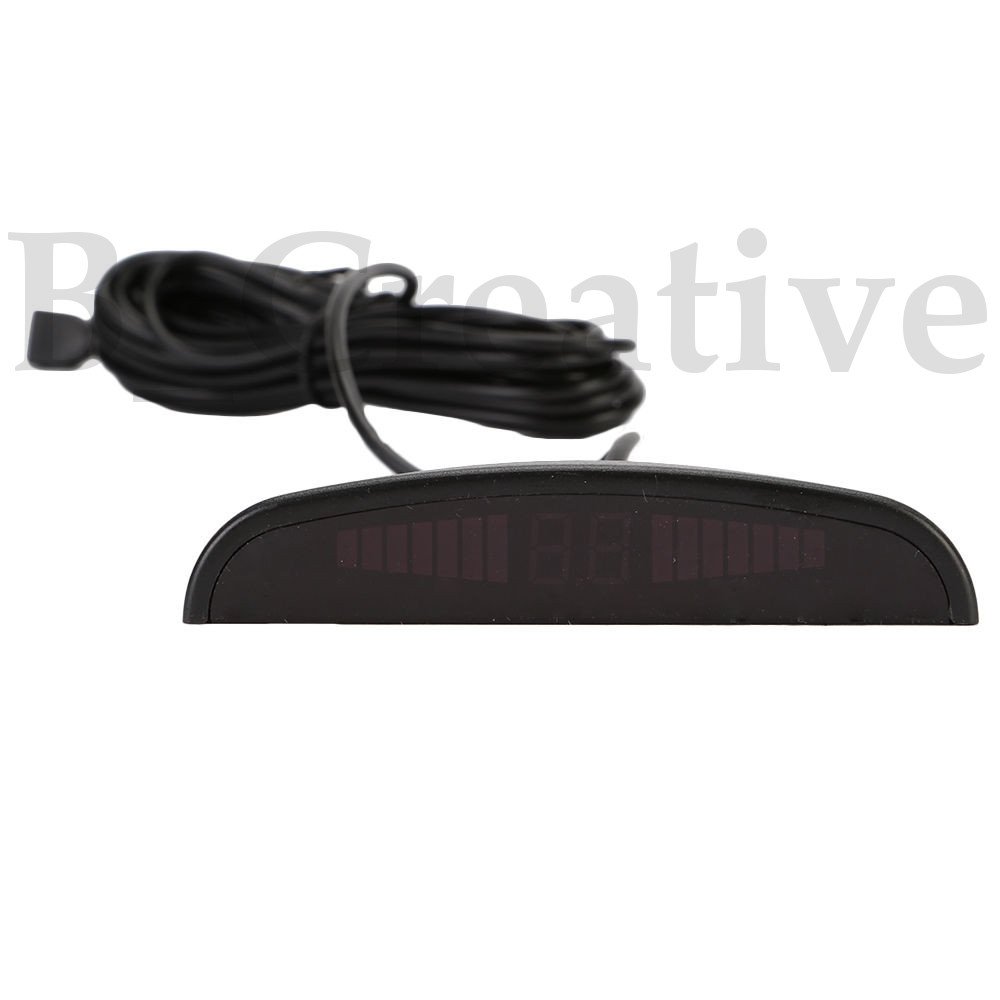 b-creative New 4 sensori di parcheggio LED display auto Reverse backup radar System