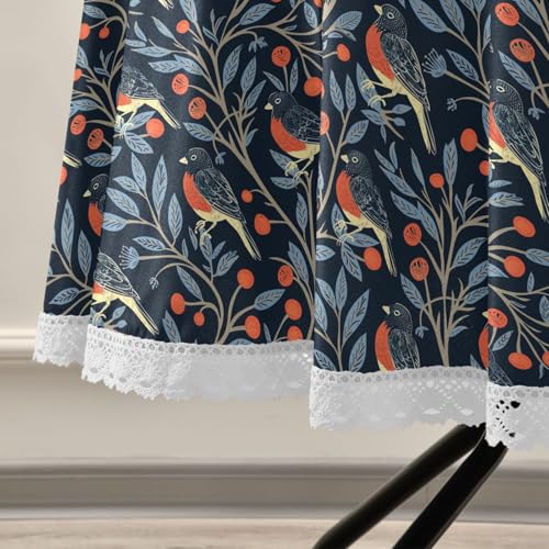 Nappe oiseau William Morris lavable pour table de salle à manger - 6