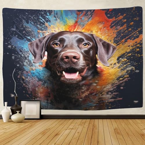 Poster mural labrador décoration d'intérieur en polyester de salon - 2