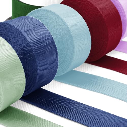 image for Grosun Nylon Webbing 1 inch 1.5 inch 2 inch Nylon Strap Backpack Strap