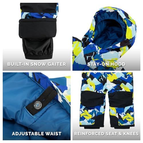 JAN & JUL Waterproof Insulated Snow Suit for Toddlers and Kids4