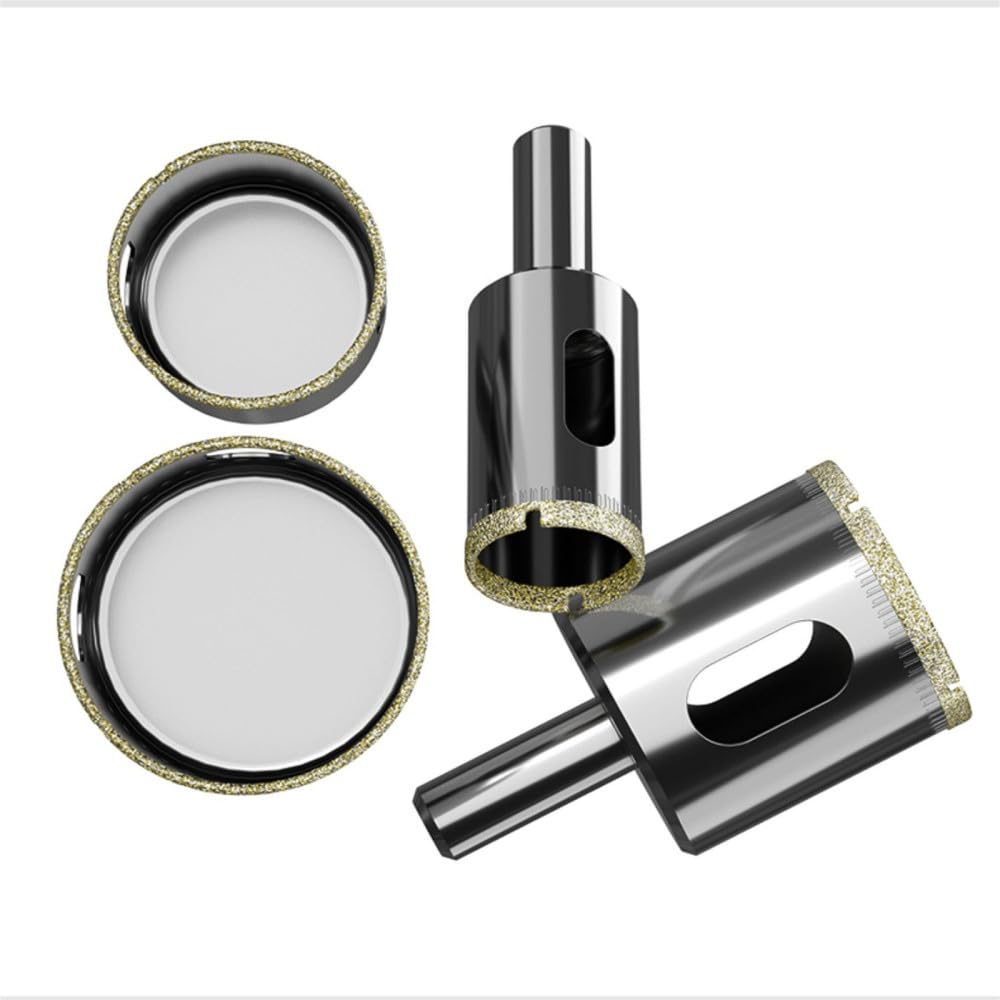 Juego de brocas Hss con revestimiento de diamante, 3-200 mm, para azulejos, mármol, vidrio, cerámica, sierra perforadora, brocas para herramientas eléctricas, cortador de sierra perforadora, 85 mm