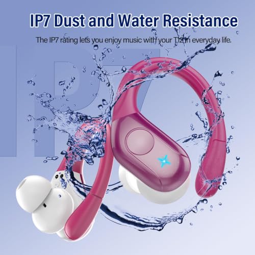 Image of Ltinist Bluetooth 5.4 Headphones, 75H Sports Wireless Earbuds Bass Stereo
