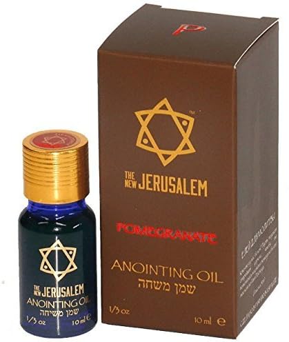 The New Jerusalem Star of David Pomegranate Essential anointing Oil from Israel 10 ml 1/3 oz