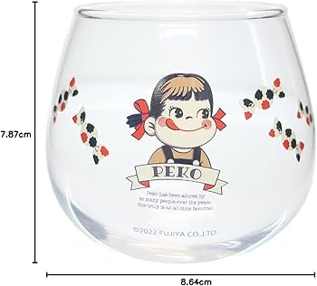 貴重　古い　不二家　ペコちゃん　タンブラー5個セット　ガラスコップ 貴重古い不二家ペコちゃんタンブラー5個セットガラスコップ