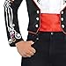Amscan Adult Day of The Dead Coat Set Black